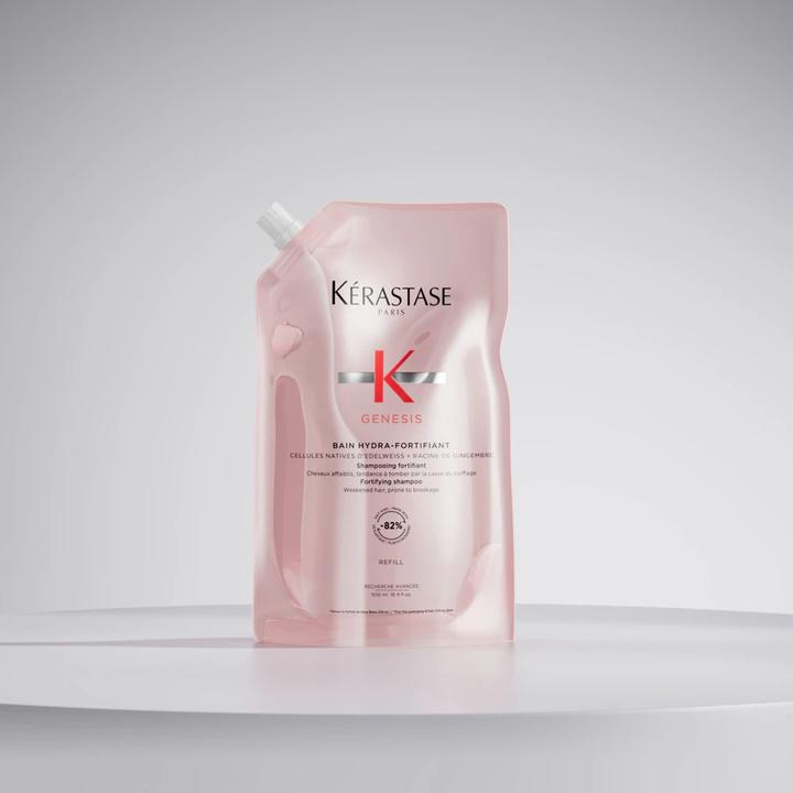 Produktbild Kérastase Bain Hydra-Fortifiant Nachfüllpack (500 ml, Flüssiges Shampoo)