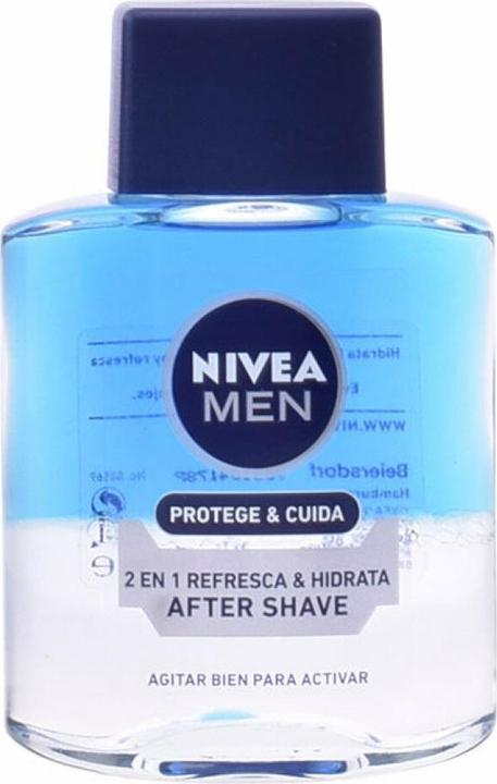 Produktbild NIVEA MEN MEN PROTEGE & CUIDA after shave 2 en 1 100 ml (Aftershave Lotion, 100 ml)