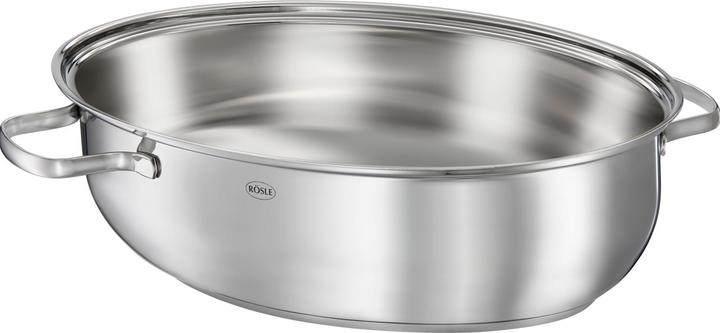Produktbild Rösle Bräter mit Deckel/Fischpfanne (Bräter + Schmortopf, Edelstahl)
