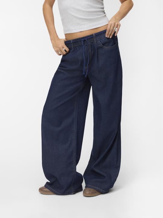 Actual product image Vero Moda VMVALERIA Mid Rise Weiter Beinschnitt Jeans Weit geschnitten (W31/L32)