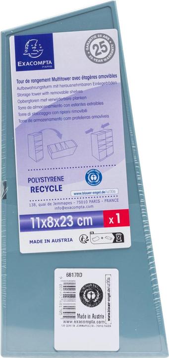 Image du produit Exacompta Multitower, 110x82x230 mm, AutentiK
