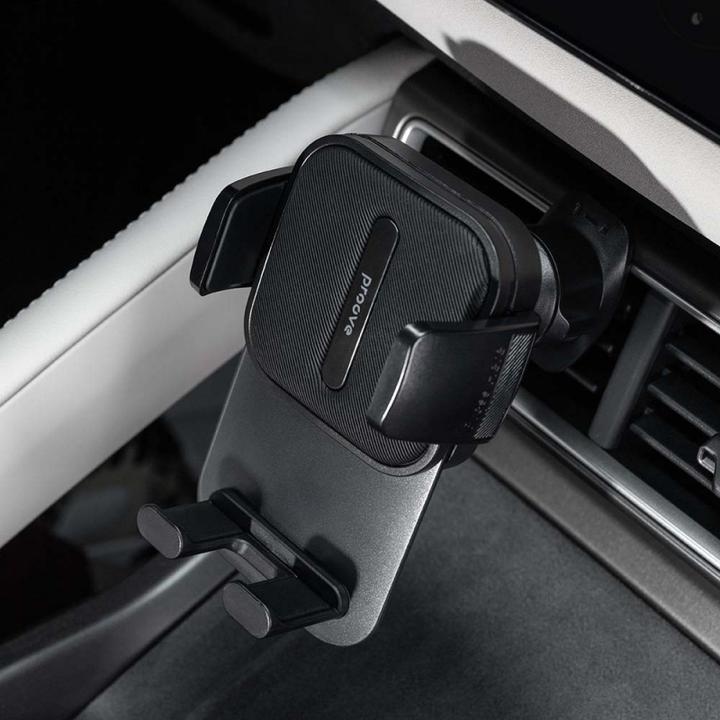 Actual product image Proove - Crystal Clamp Air Outlet Car Mount, Black