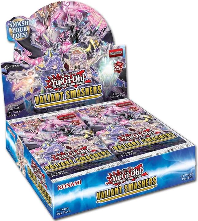 Actual product image Yu-Gi-Oh ! TCG Valiant Smashers présentoir boosters (24) *ALLEMAND* (German, Booster display)