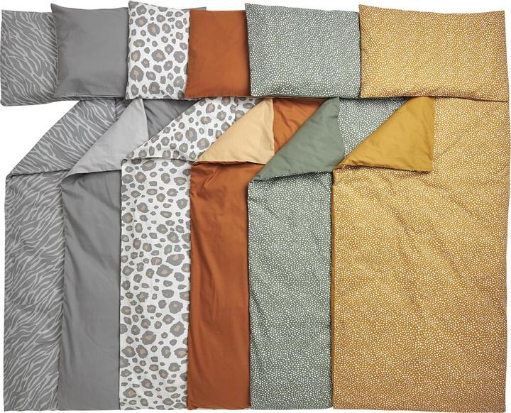 Image du produit Meyco Housse de couette Lit d'enfant Cheetah/Uni