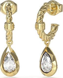 Guess Charming Gold-Plated Earrings 4g Light Jube05243jwygt/U