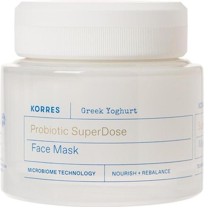Actual product image Korres Greek Yoghurt Probiotic Superdose Face Mask 100ml (100 ml)