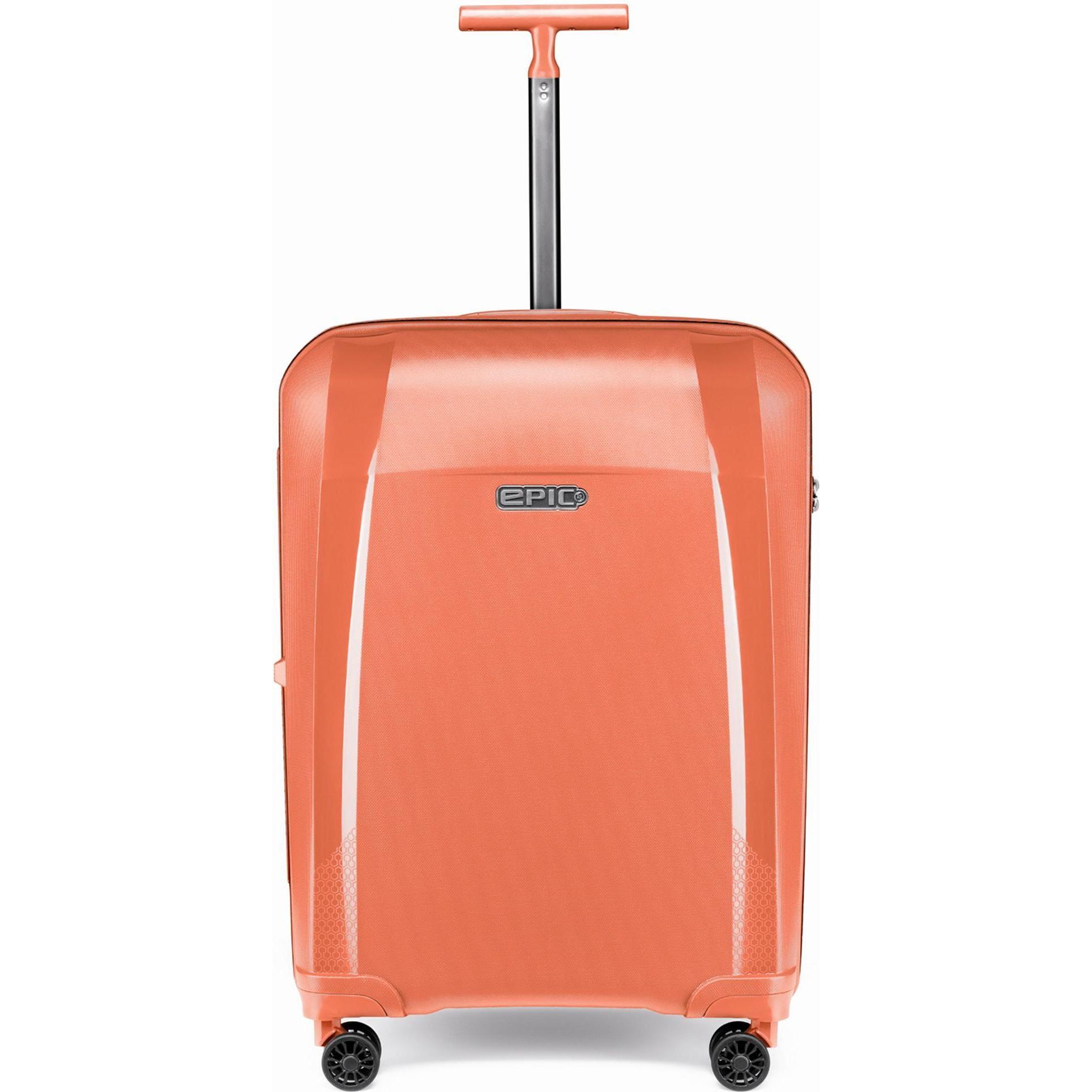 Epic, Koffer, Phantom SL 4-Rollen Trolley 66 cm, Orange, (67 l, L (90 - 115l))