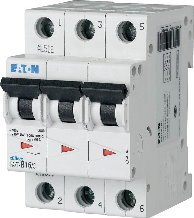 Produktbild Eaton MOE FAZT-C12/3 LS-Schalter 12A 3p C-Char