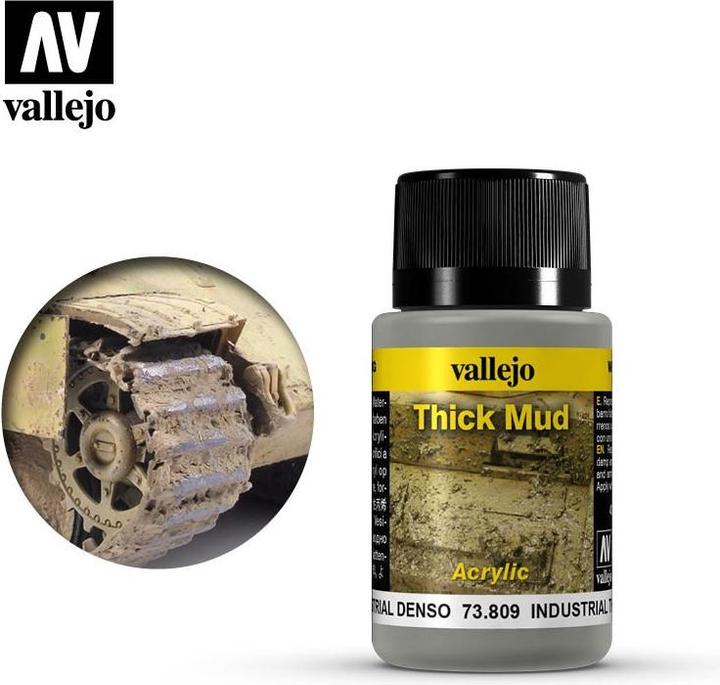Industrial thick mud