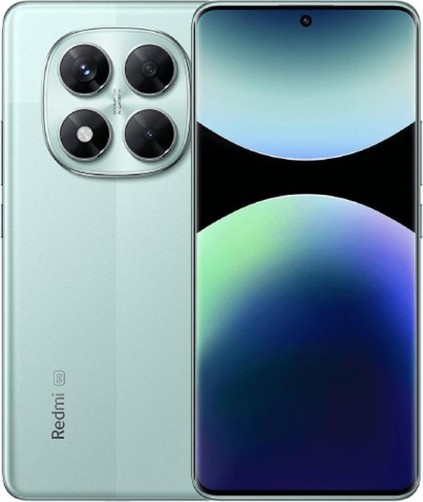 Actual product image Xiaomi Redmi Note 14 Pro 5G (512 GB, Coral Green, 6.67", Dual SIM, 5G)