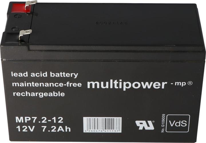Immagine prodotto Multipower Akku Alarmanlage Abus Terxon SX AZ4000 7.2-12 PB, VDS Zulassung (1 pz., Specifico del dispositivo, 7200 mAh, Accumulatore di carica elettrica)
