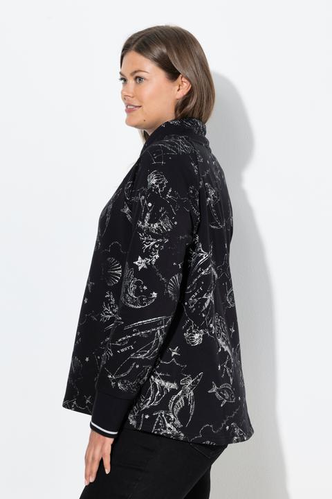Produktbild Laurasøn Sweatshirt, Stehkragen, Langarm, OEKO-TEX (48)