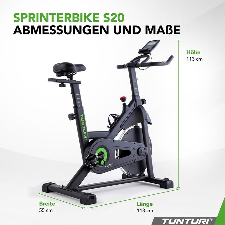 Actual product image Tunturi Cardio Fit Sprinter Bike S30
