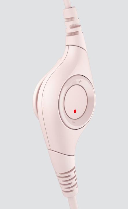 Image du produit Logitech Casque filaire H390 - ROSE - USB (Filaire, USB-A)