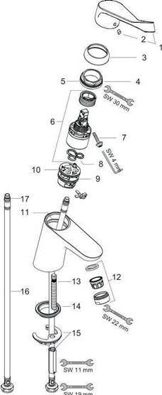 Image du produit hansgrohe Focus Chrome