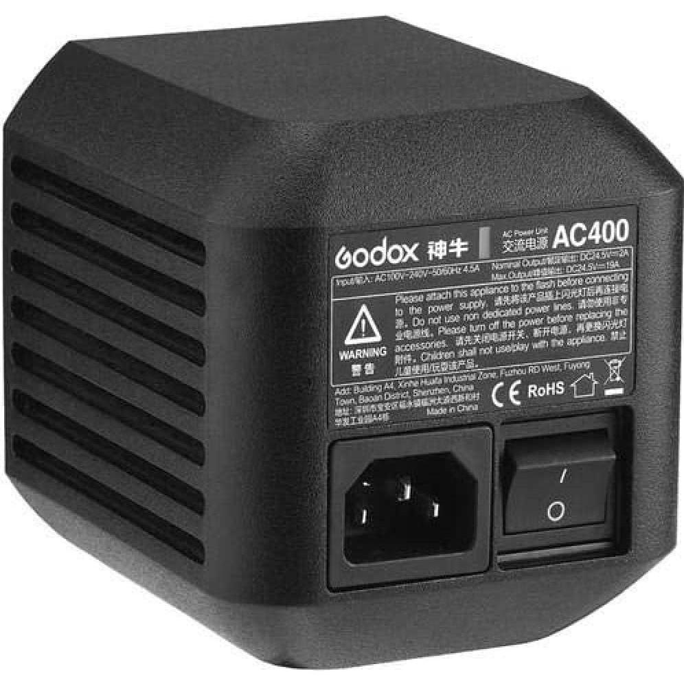 Godox AD400Pro AC Adapter (Godox), Blitzgerät, Schwarz