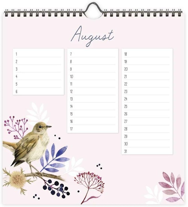 Produktbild Geburtstagskalender (20 x 20 cm, Kein Einband, Deutsch)