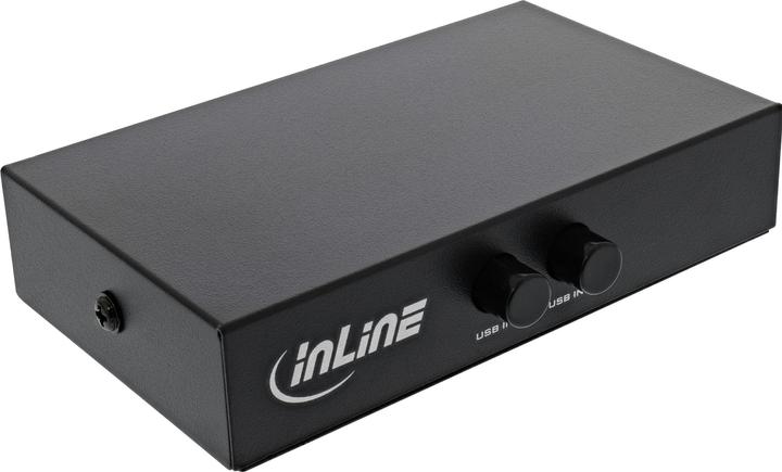 Actual product image InLine USB 2.0 switch manual