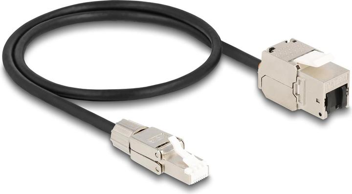 Immagine prodotto Delock Cavo RJ45 collegabile in campo (S/FTP, CAT6a, 0.50 m)