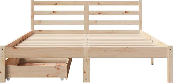 Actual product image vidaXL Bettrahmen (90 x 200 cm)