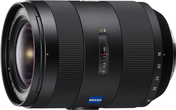 Actual product image Sony 16-35mm f/2.8 ZA SSM II Zeiss Vario-Sonnar T*, Full Frame A-Mount (Sony A, full size)