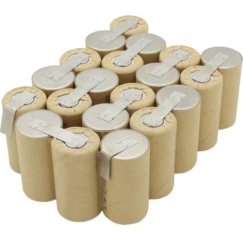XCell Einsatz für Werkzeugakku NiMH 24V 2,0Ah zum Selbsteinbau ersetzt Variolux 24V (2000 mAh), Batterien + Akkus