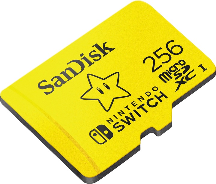Produktbild SanDisk Nintendo Switch Card (256 GB, microSDXC, U3, UHS-I)