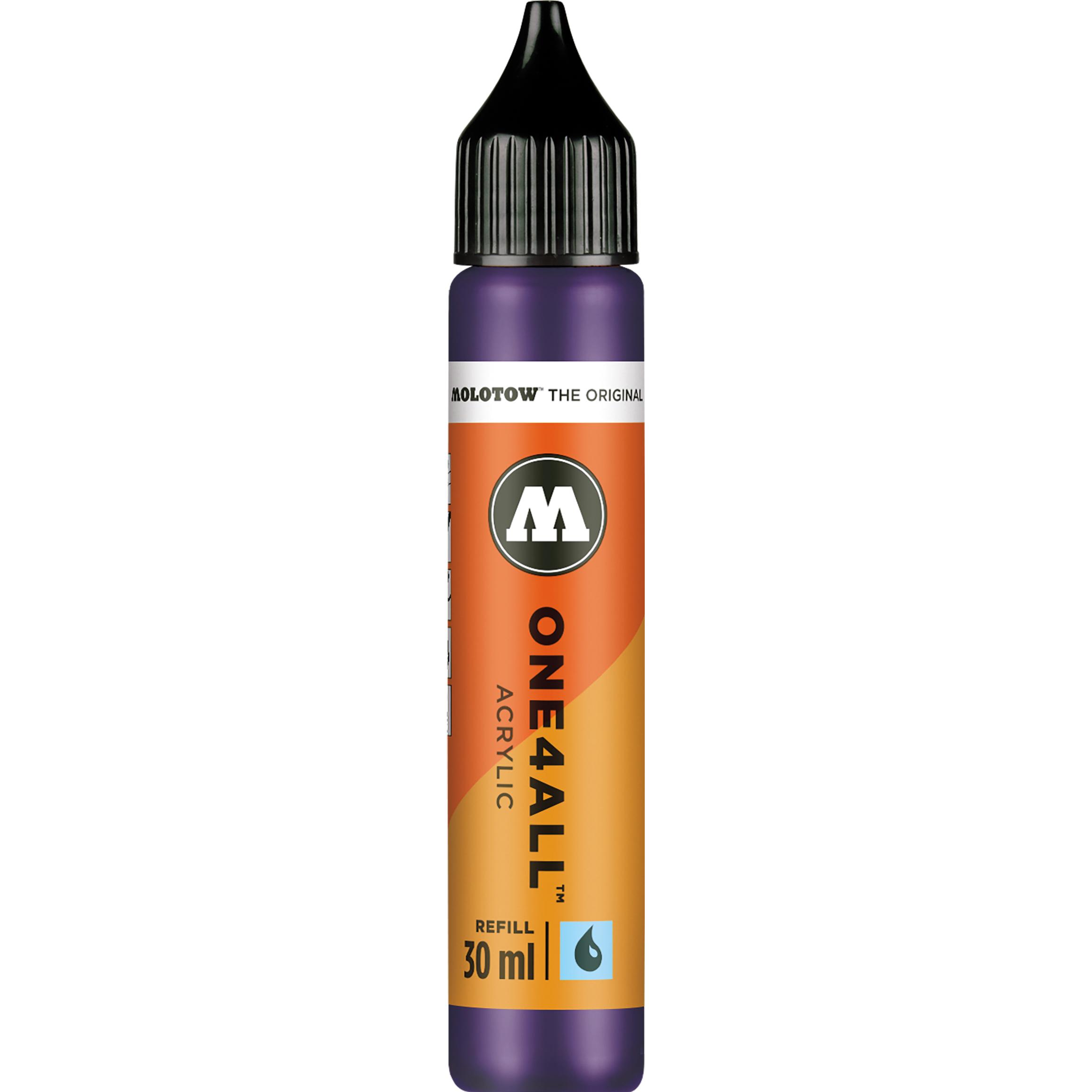 Thumbnail - Molotow, Ersatzpatrone, Nachfülltinte One4All für Permanentmarker 30ml violett dunkel (Nachfülleinheit)