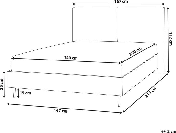 Actual product image Beliani Izernore (140 x 200 cm)