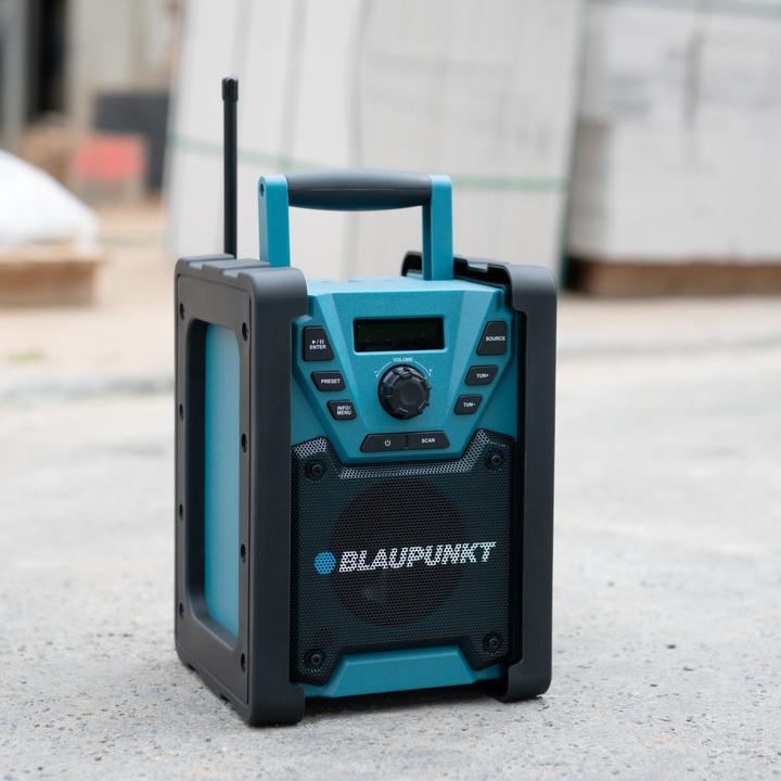 Produktbild Blaupunkt Baustellenradio mit DAB+ und Bluetooth | BSR 200 (DAB+, FM, Bluetooth)