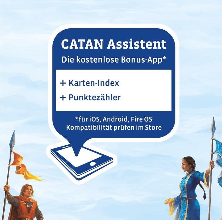 Image du produit Kosmos Catan- Extension pour le Duel- Dark & Golden Times (Allemand)