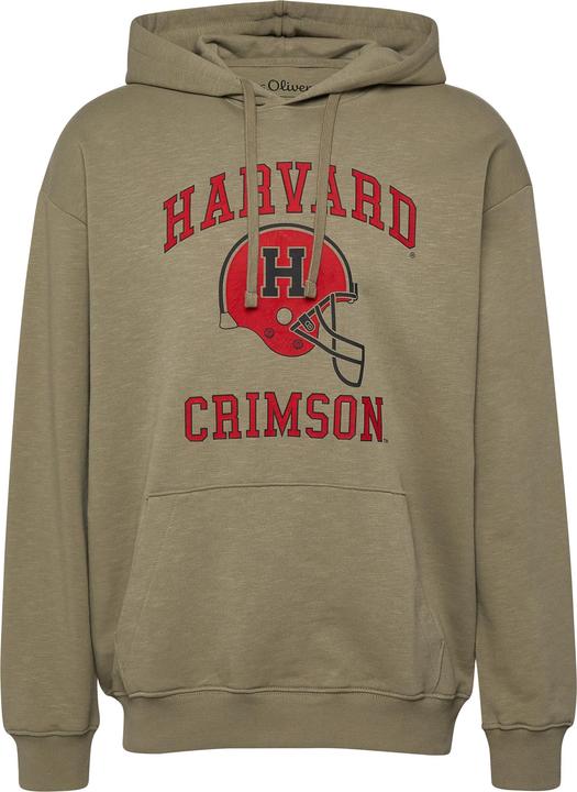 Produktbild s.Oliver Kapuzen-Sweatshirt im Modern Fit mit College-Artwork (L, S)