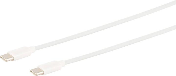 Produktbild S-Impuls 2er-Set Schnellladekabel USB-C auf USB-C, weiss, 1,5 m (1.50 m, USB 3.0, 60 W)
