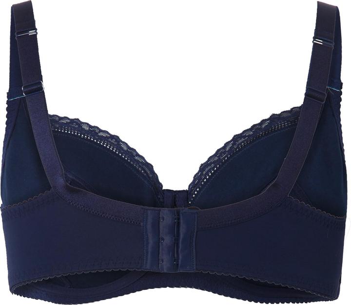 Produktbild Ulla Popken Bügel-BH, Jacquard, Spitzenkante, Cup C - G (115 C)