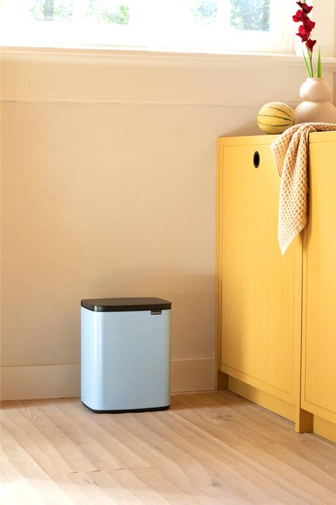 Produktbild Brabantia Bo Prullenbak - 12 l - Dreamy Blue (12 l)