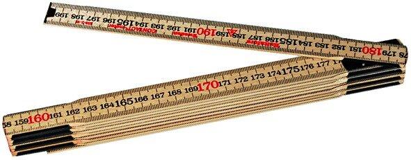 Hultafors Schwedenmeter mit Innenteilung (2 m)