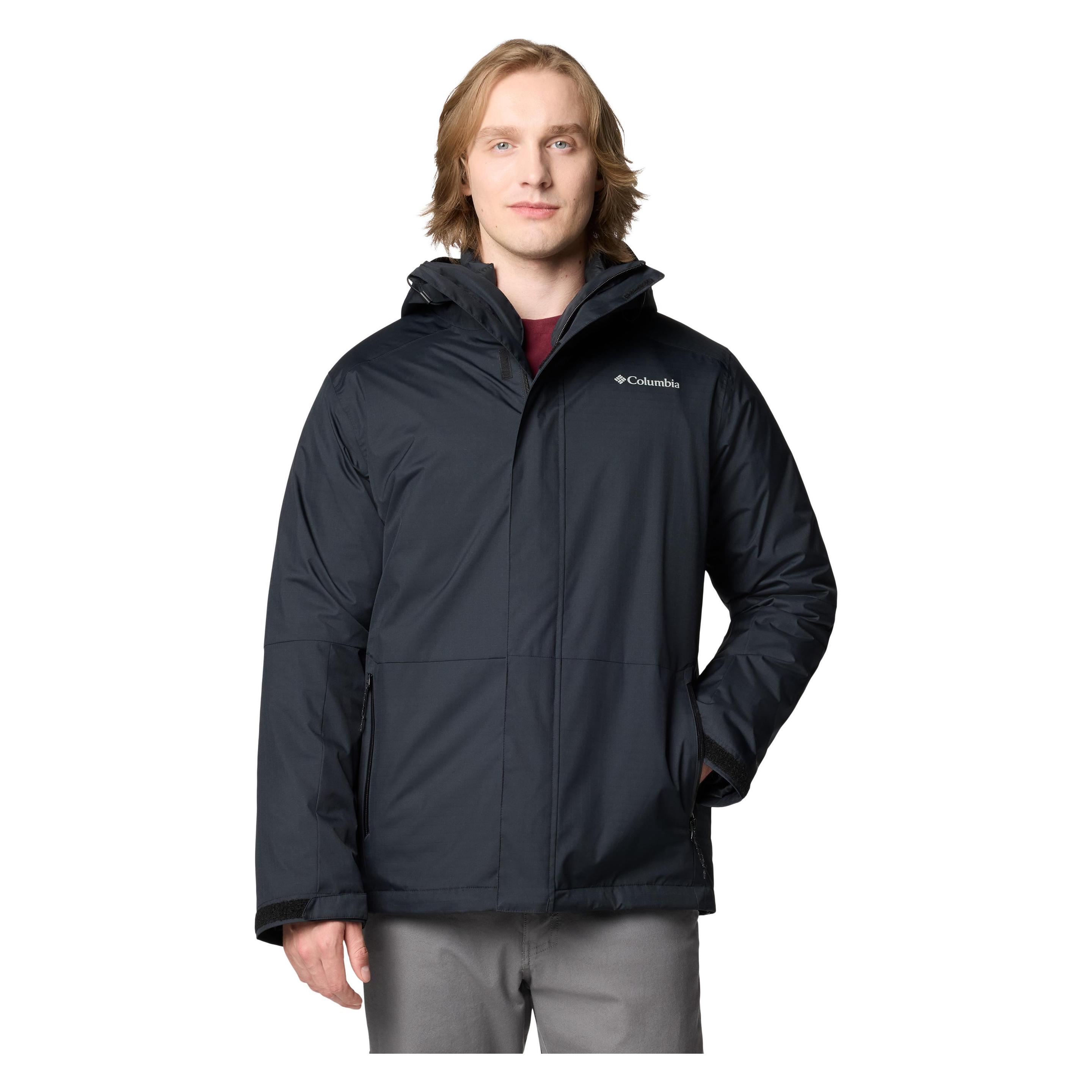 Columbia, Herren, Winterjacken, Point Park™ Interchange Jacket, Schwarz, (Xl)