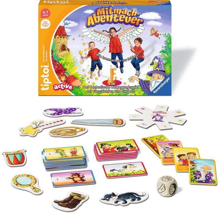 Productafbeelding tiptoi Doe mee aan Avontuur '22 D (Duits, 3 - 5 Jaren)