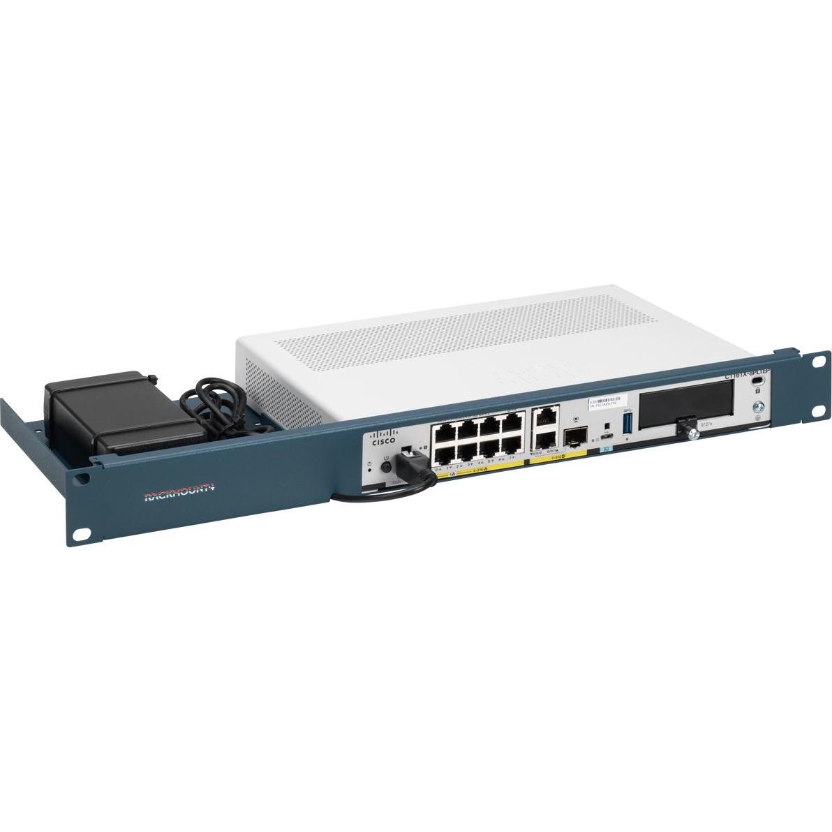 Thumbnail - Rackmount.IT Rack Mount kit for Cisco ISR, Serverschrank Zubehör, Blau
