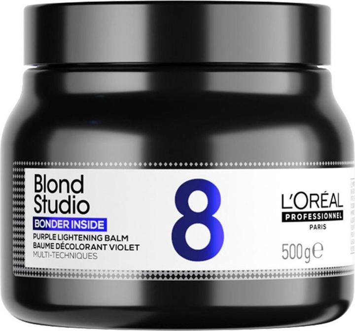 Image du produit L'Oréal Professionnel L'Oreal Professionnel Blond Studio Purple Lightening Balm 500g (Pourpre)