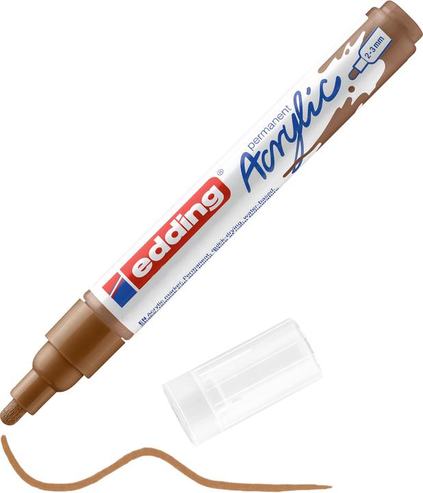 Produktbild Edding Acrylmarker 5100 Medium (Haselnuss, 3 mm, 1 x)