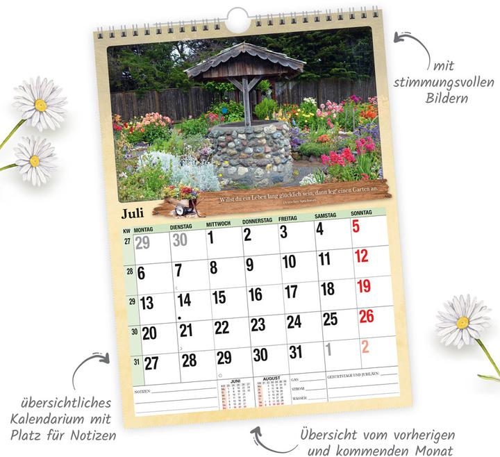 Produktbild Trtsch Classickalender Rentnerkalender 2026 (24 x 33 cm, Kein Einband, Deutsch)