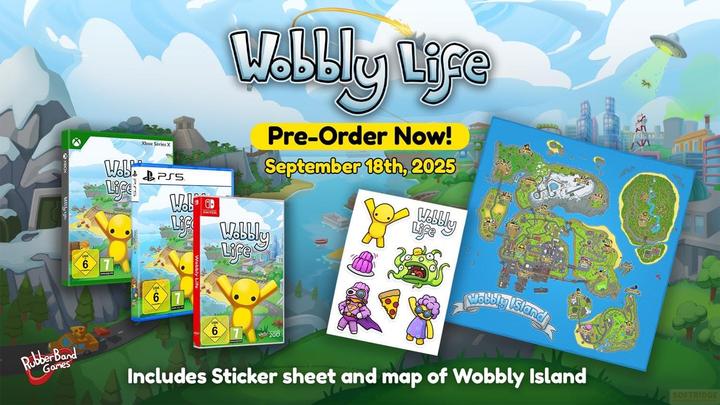 Actual product image Solutions2Go Wobbly Life (PS5)
