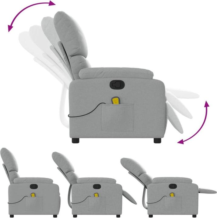 Actual product image VidaXL Massage-Relaxsessel
