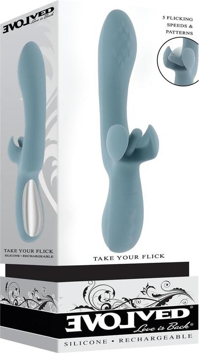 Actual product image Evolved Dual Stimulationsvibrator Blau