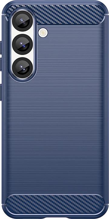Actual product image Hurtel Back panel cover Carbon Case for Samsung Galaxy S25 Edge - Blue (Samsung Galaxy S25 Edge)