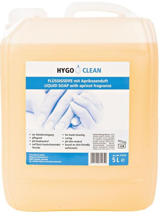 Image du produit Hygoclean Savon liquide Abricot (Savon liquide, 10000 ml)