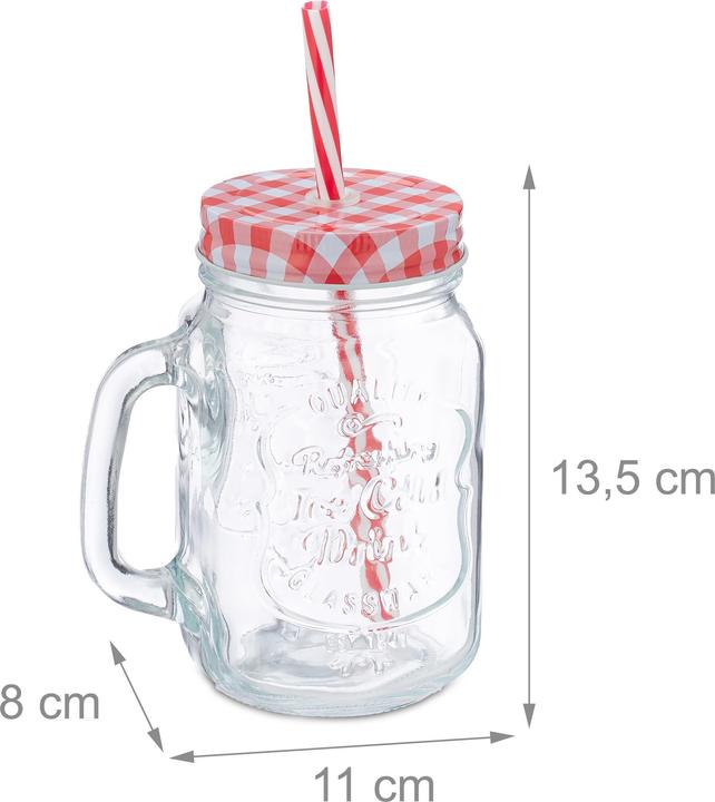 Produktbild Relaxdays 16x Trinkglas (0.50 l, 1 x)