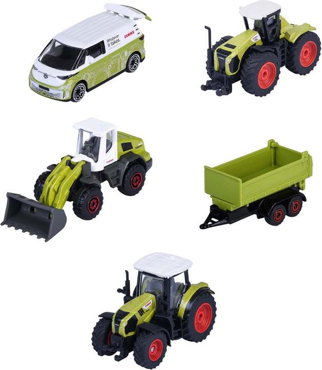 Produktbild Majorette Claas Farm 5 Pieces Giftpack