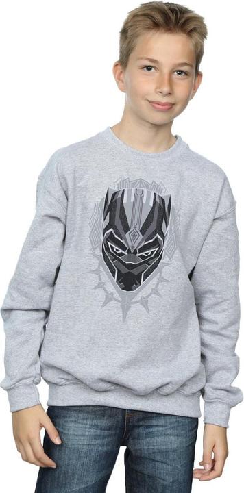 Produktbild Black Panther Head Sweatshirt Jungen (128)